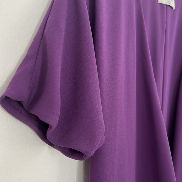 Aritzia Babaton Purple Cap Sleeve Dress XXS - Picture 6 of 6